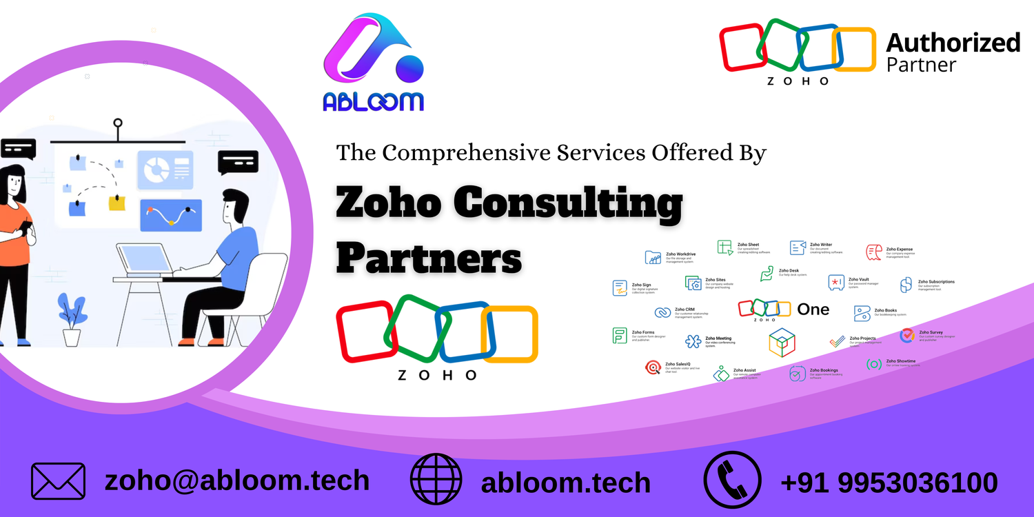 The Comprehensive Services Offered By Zoho Consulting Partners