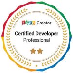 zoho developer